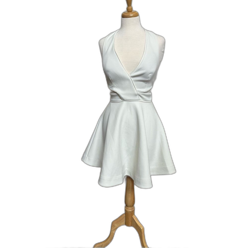 NWT Keepsake the Label Revolve Ivory Lonely Lover Mini Dress - Women Size S